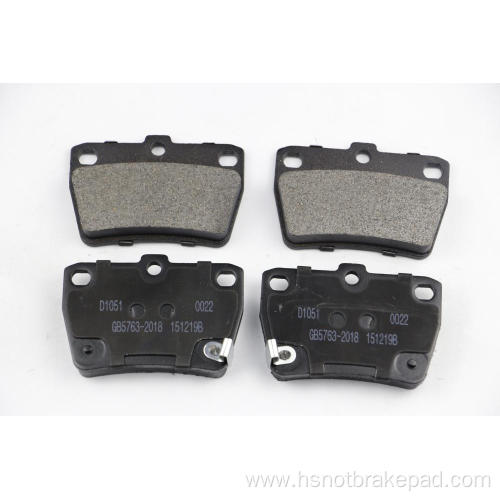 D1051 Brake Pad For Chery Tiger Rear